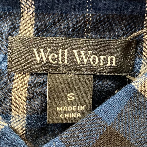 Well Worn Flannel Shirt NWT - Picture 3 of 5